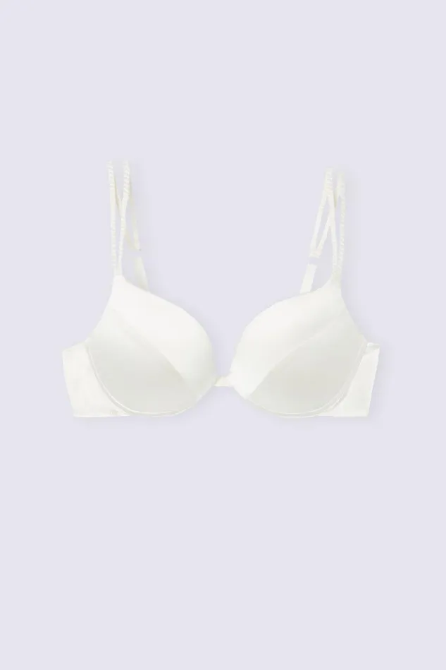Intimissimi PushUp Super PushUp Women Simona Super PushUp Bra In Silk Ivory 2127 8211 Talc White