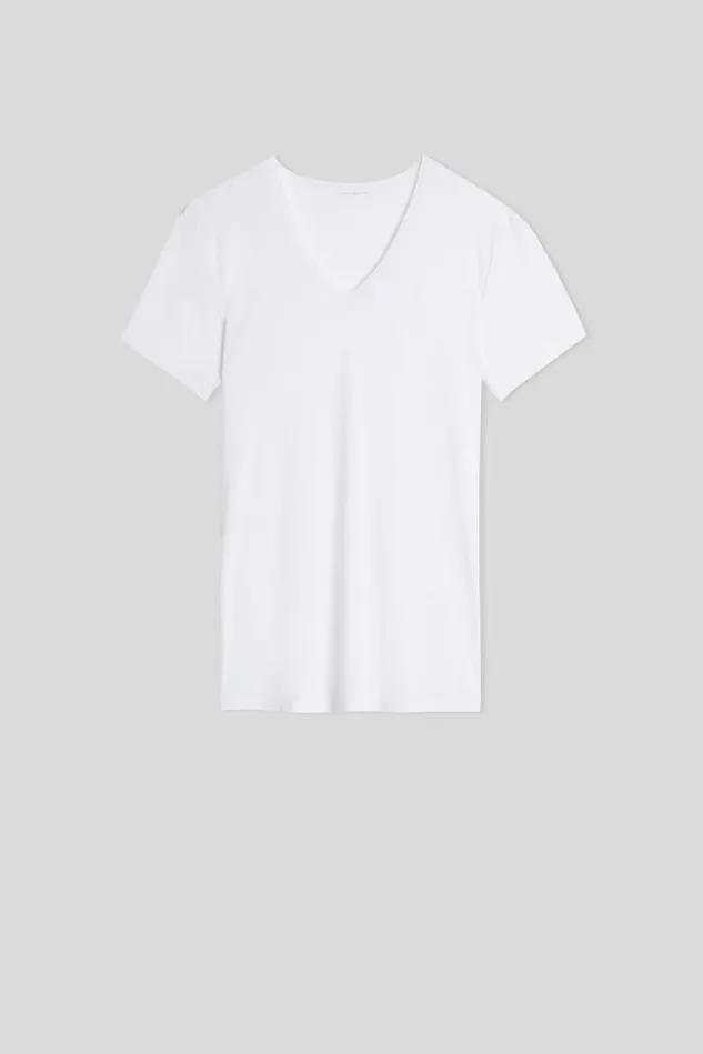 Intimissimi TShirts Polos Men Seamless Micromesh Top White 001 8211 White