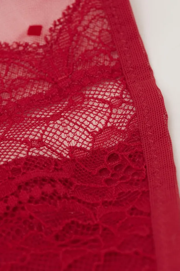 Intimissimi Thongs GStrings Women Winter Of Love String Thong Red 9888 8211 Candy Apple Red