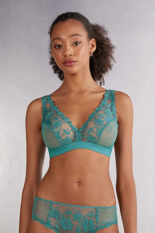 Intimissimi Triangle Women In Full Bloom Lara Triangle Bra Blue 654j 8211 Lagoon Blue Intimissimi Triangle Women In Full Bloom Lara Triangle Bra Blue 654j 8211 Lagoon Blue