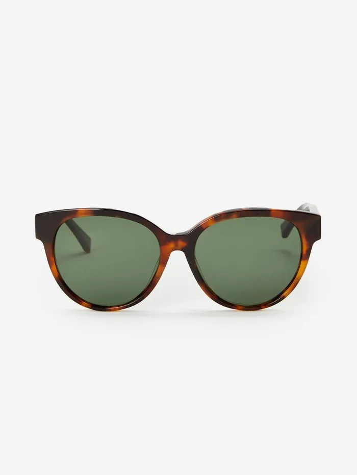 JMcLaughlin Aveleen Sunglasses In Tortoise Greendark Brown Women Eyewear