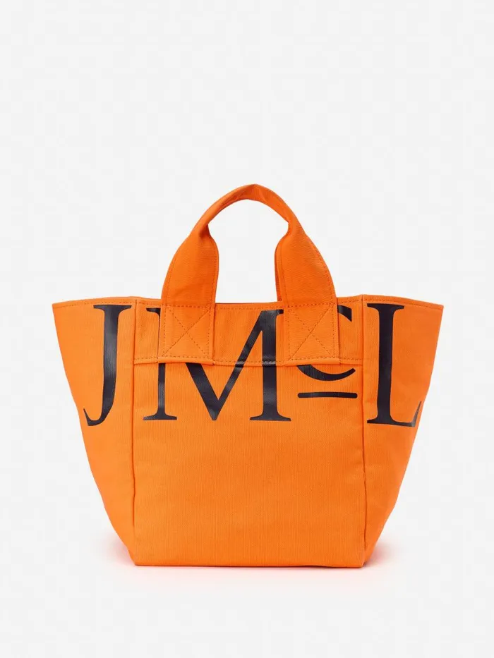 JMcLaughlin JMcLaughlin Logo Tote Bag Orange WomenMen Totes JMcLaughlin JMcLaughlin Logo Tote Bag Orange WomenMen Totes