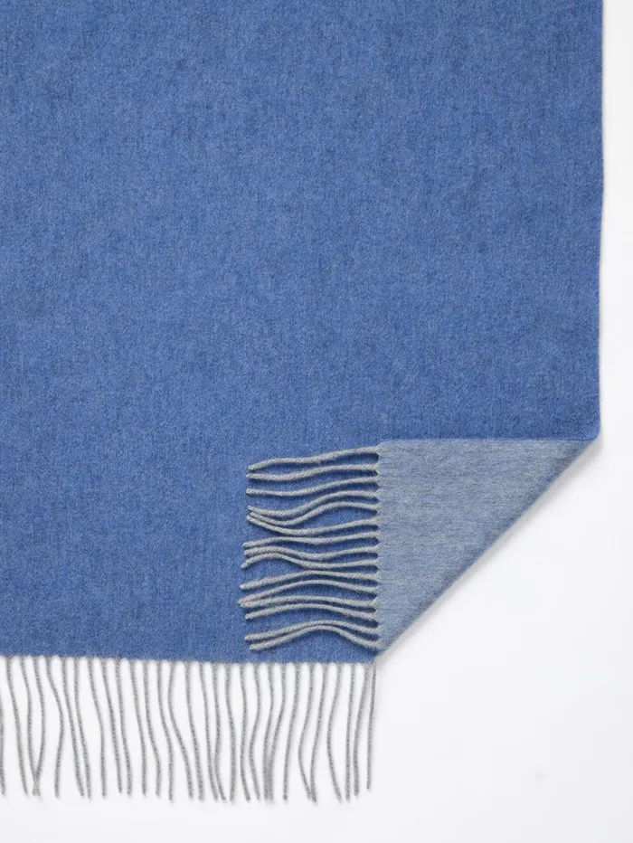 JMcLaughlin Jaipur Cashmere Scarf Navygray Women Scarves JMcLaughlin Jaipur Cashmere Scarf Navygray Women Scarves