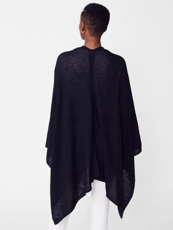 JMcLaughlin Rossi Cashmere Wrap Black Women Jackets and Outerwear JMcLaughlin Rossi Cashmere Wrap Black Women Jackets and Outerwear