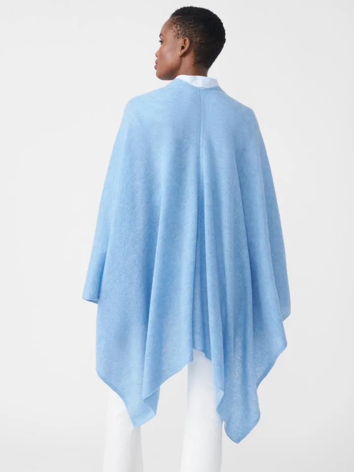 JMcLaughlin Rossi Cashmere Wrap Indigo Blue Women Jackets and Outerwear JMcLaughlin Rossi Cashmere Wrap Indigo Blue Women Jackets and Outerwear