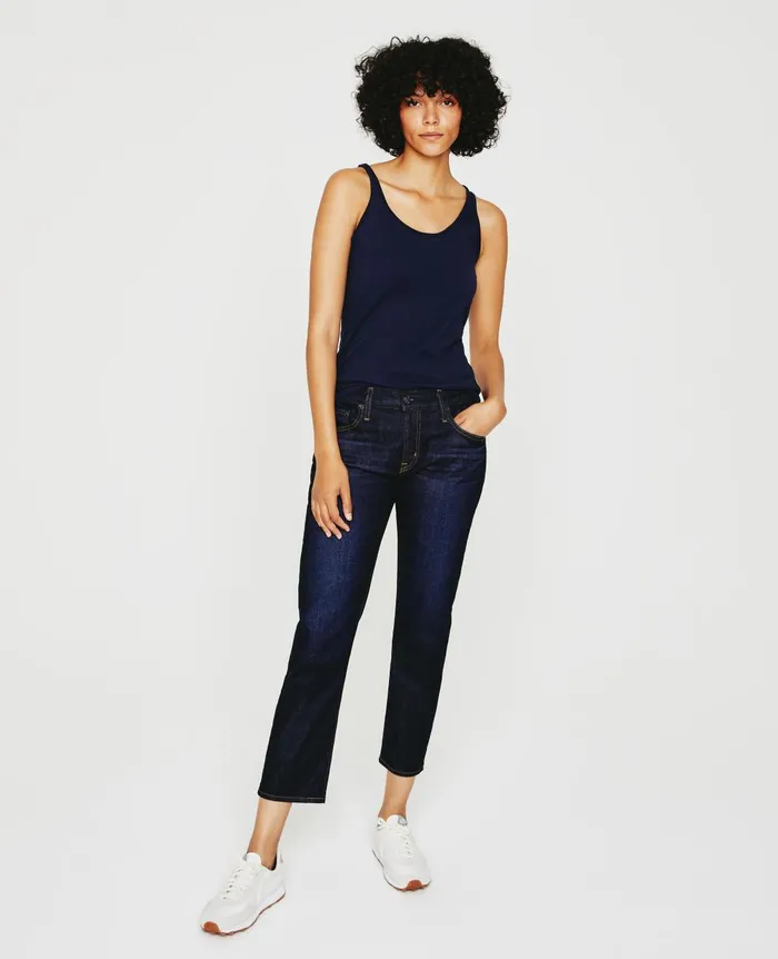 Jagger Tank Deep Navy Women AG Jeans Tees and Tanks Jagger Tank Deep Navy Women AG Jeans Tees and Tanks