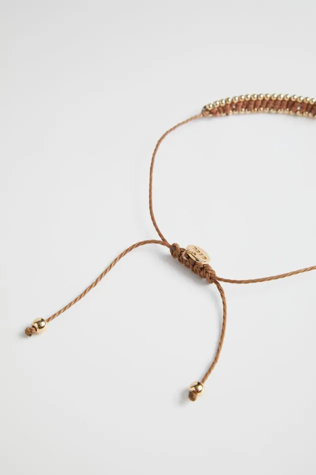 Jewellery Woman Seed Heritage Adjustable Bead Bracelet Woodland