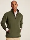 Joules Coats and Jackets Green Quarter Zip Fleece 8211 Men