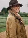 Joules Hats Brown Wide Brim Wool Fedora 8211 Women