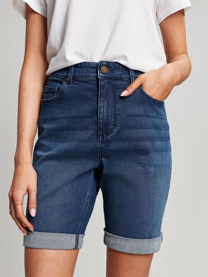 Joules Shorts and Skirts Blue Denim Shorts 8211 Women