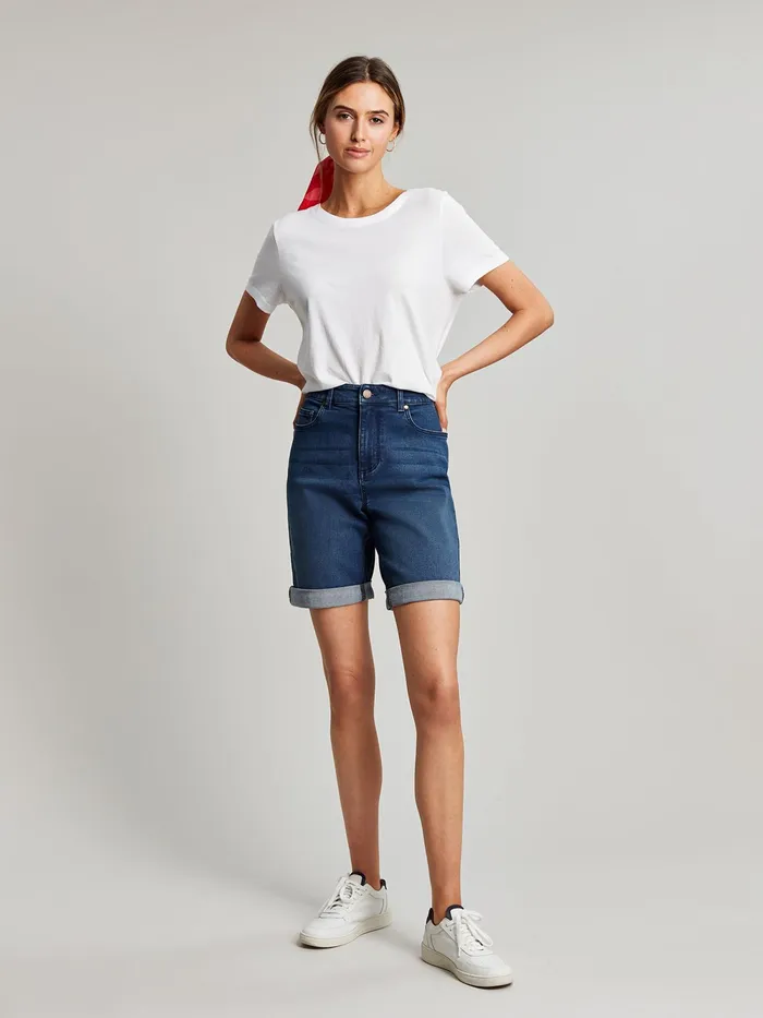 Joules Shorts and Skirts Blue Denim Shorts 8211 Women