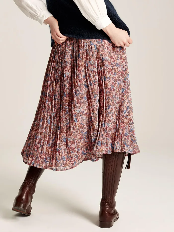 Joules Shorts and Skirts Pink Pleated Skirt 8211 Women