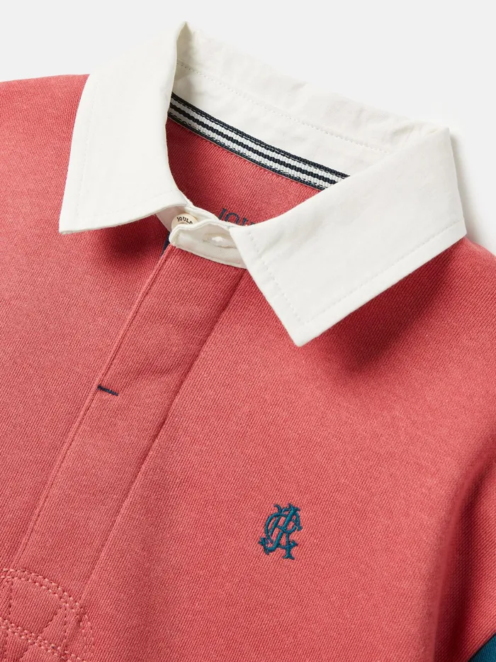 Joules Sweatshirts and Hoodies Red Rugby Sweatshirt 8211 Boys