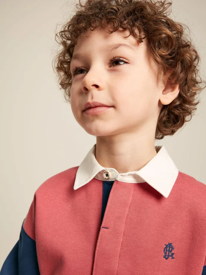 Joules Sweatshirts and Hoodies Red Rugby Sweatshirt 8211 Boys