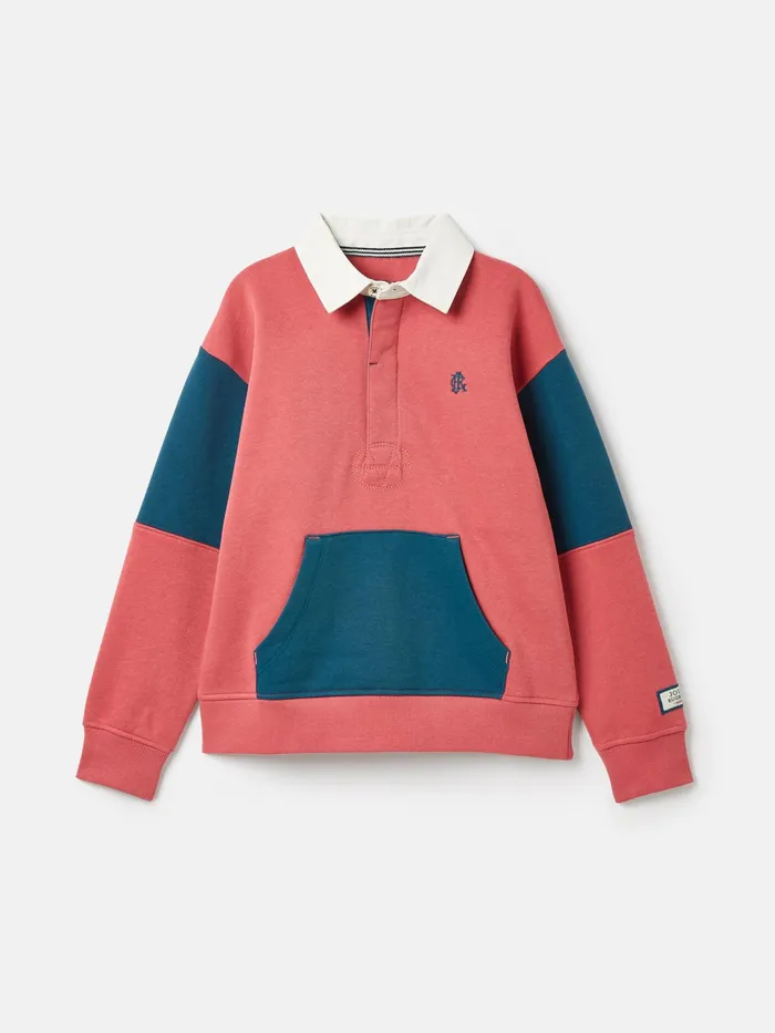Joules Sweatshirts and Hoodies Red Rugby Sweatshirt 8211 Boys