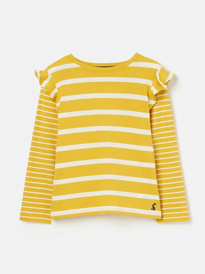 Joules Tops and Tshirts Yellow Long Sleeve Jersey Top 8211 Girls
