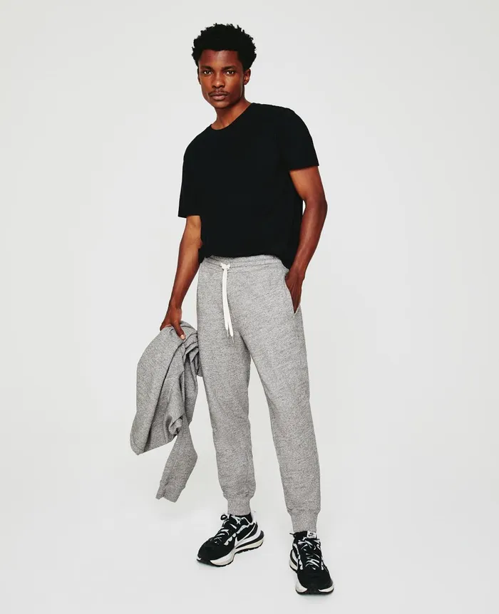 Kenji Sweatpant Heather Grey Men AG Jeans Sweatpants