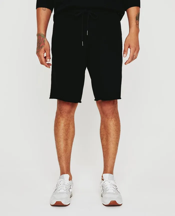 Kenji Sweatshort True Black Men AG Jeans Sweatpants Kenji Sweatshort True Black Men AG Jeans Sweatpants