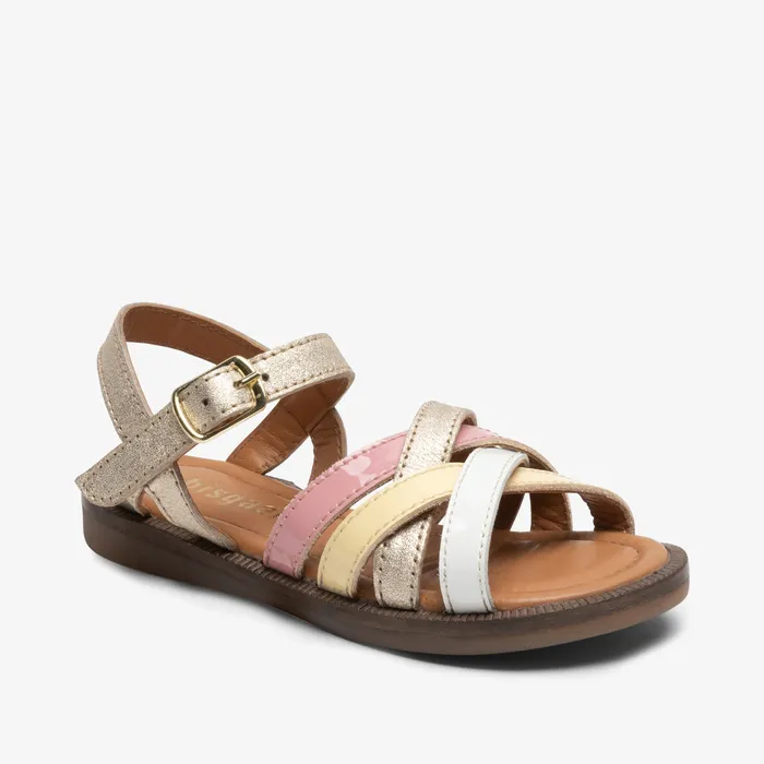 KIDS aline gold Gold Sandals bisgaardshoes
