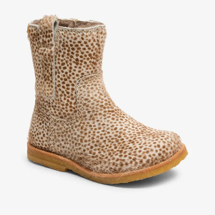 KIDS bisgaardshoes elke tex bambi fur Brown Boots