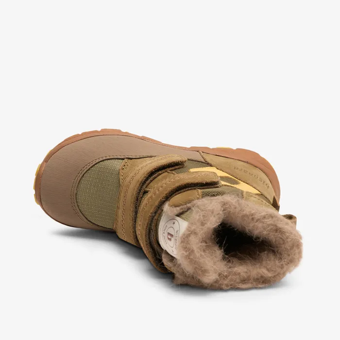 KIDS bisgaardshoes spencer tex moss Green Winter boots