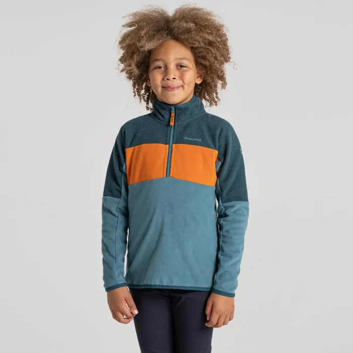 Kids Half Zip Fleece Craghoppers Kid039s Linden Half Zip Fleece Washed Teal Dark Aegean Blue Kids Half Zip Fleece Craghoppers Kid039s Linden Half Zip Fleece Washed Teal Dark Aegean Blue