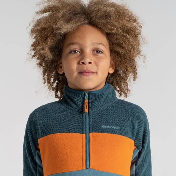 Kids Half Zip Fleece Craghoppers Kid039s Linden Half Zip Fleece Washed Teal Dark Aegean Blue Kids Half Zip Fleece Craghoppers Kid039s Linden Half Zip Fleece Washed Teal Dark Aegean Blue