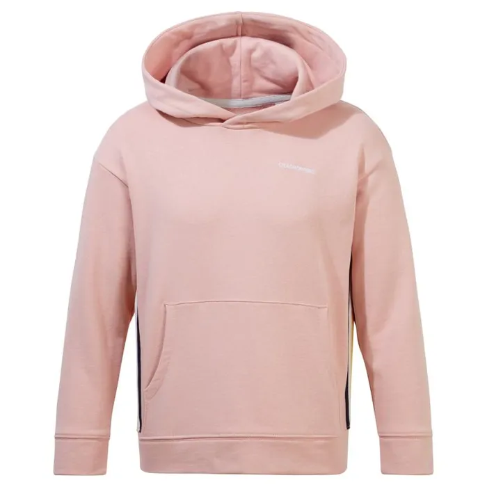 Kids Long Sleeve Craghoppers Kid039s NosiLife Baylor Hooded Top Pink Clay Kids Long Sleeve Craghoppers Kid039s NosiLife Baylor Hooded Top Pink Clay