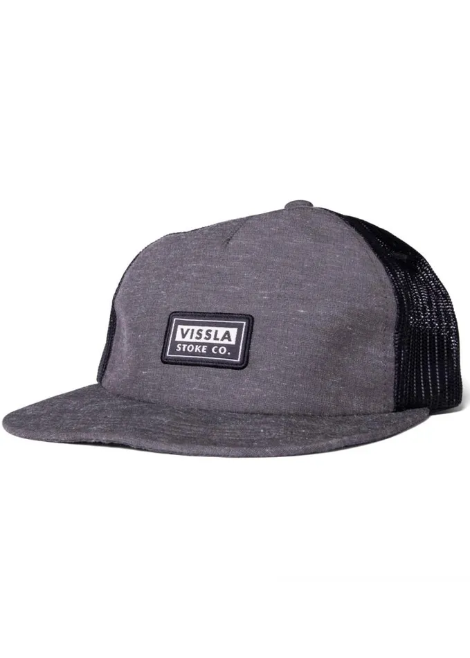 Lay Day Eco Trucker II Hat Phantom Men Vissla Accessories
