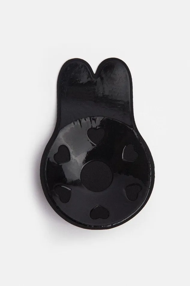 Lingerie Women Karen Millen Rabbit Breast Lift Nipple Cover Black