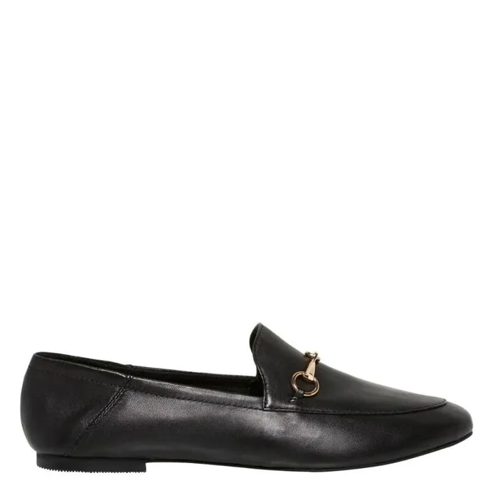 Loafers Women Windsor Smith DANI BLACK LEATHER LOAFERS