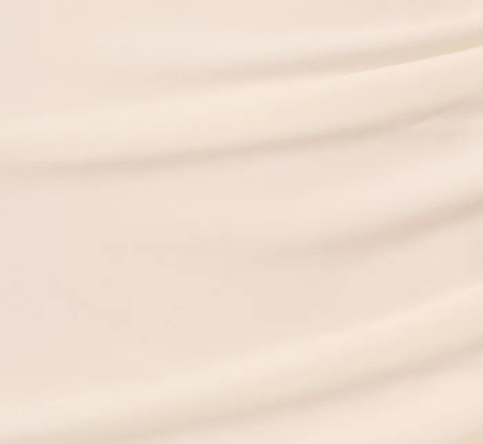 Long Dresses Womens Adrianna Papell Draped Matte Jersey Gown With Deep Slit And Spaghetti Straps In Ivory