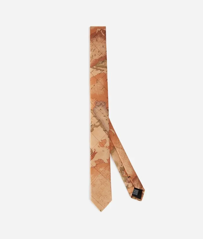 Man Scarves and Hats Alviero Martini Geo Classic Print Tie