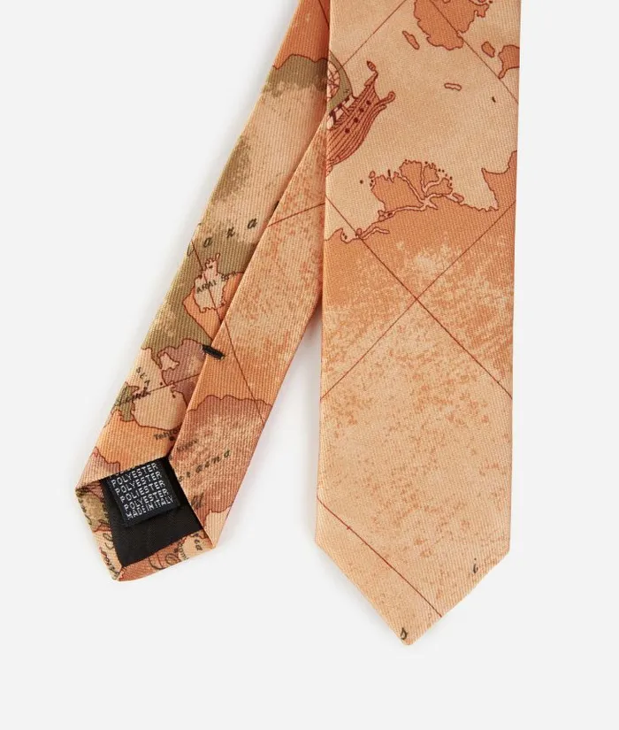 Man Scarves and Hats Alviero Martini Geo Classic Print Tie