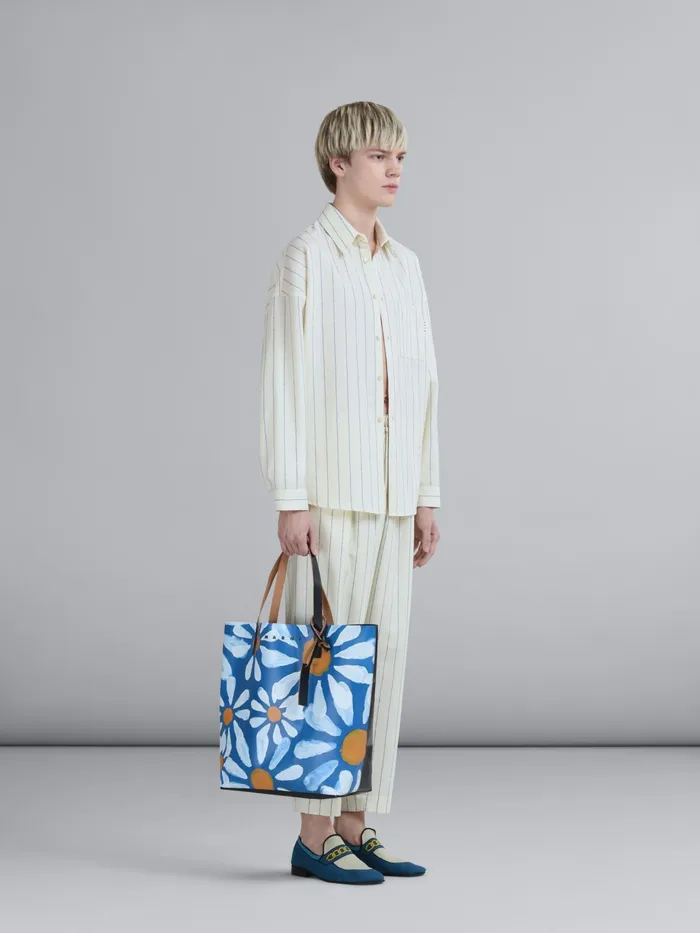 Marni White Pinstriped Fresco Wool Shirt Ivory Mens Shirts Marni White Pinstriped Fresco Wool Shirt Ivory Mens Shirts