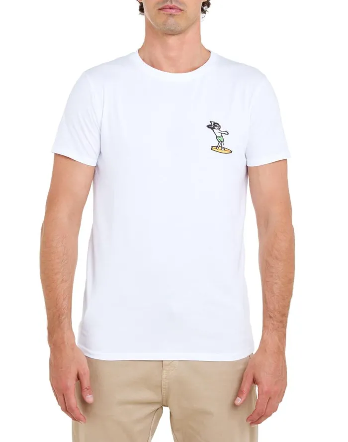 Men039s Tshirt PARTCHCHILLSURFHITE Eshop PullIn Tshirts