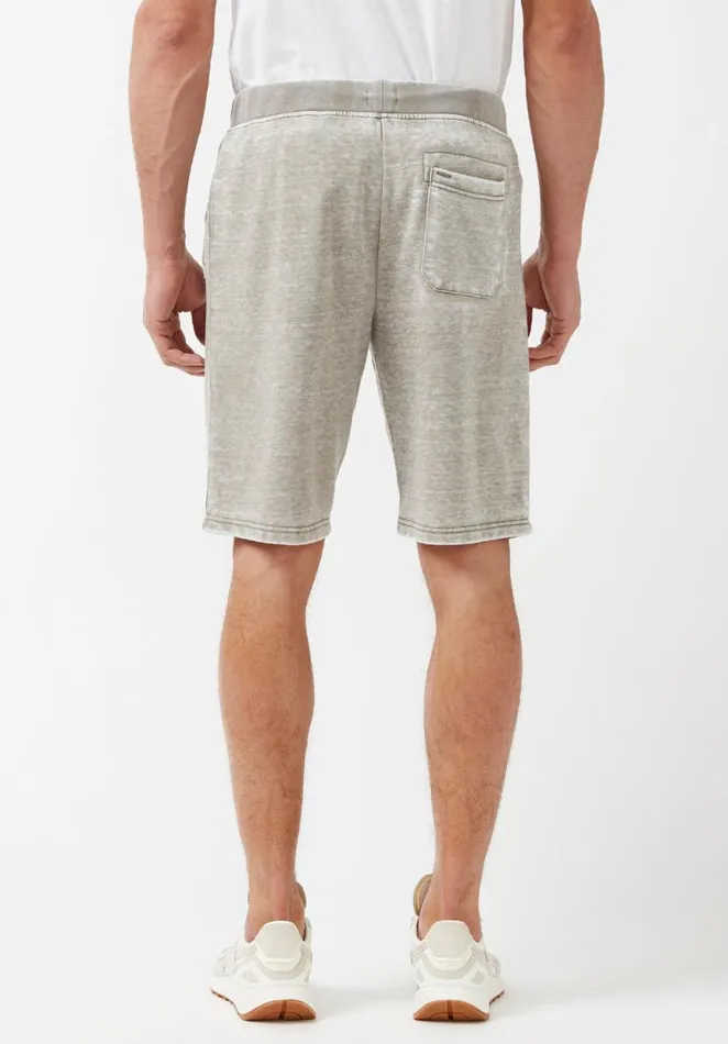 Men Baran Burnout Light Army Green Sweatshorts Army Green Buffalo David Bitton Shorts