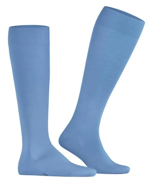 Men ClimaWool Men Kneehigh Socks Cornflower Blue FALKE Knee High Socks