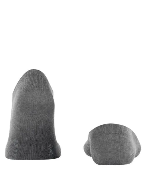 Men ClimaWool Men No Show Socks Light Greymel FALKE No Show Socks