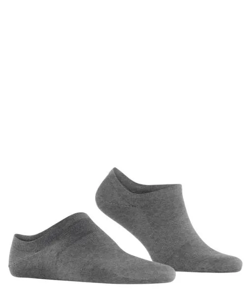 Men ClimaWool Men No Show Socks Light Greymel FALKE No Show Socks