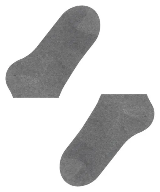 Men ClimaWool Men No Show Socks Light Greymel FALKE No Show Socks
