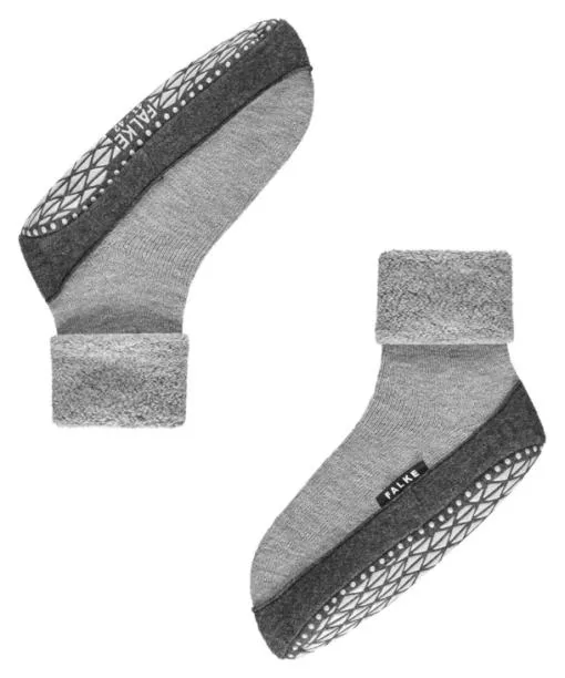 Men Cosyshoe Men Slippers Light Grey FALKE House Socks and Slippers