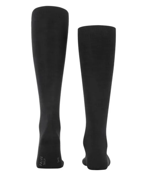 Men Family Men Kneehigh Socks Black FALKE Knee High Socks