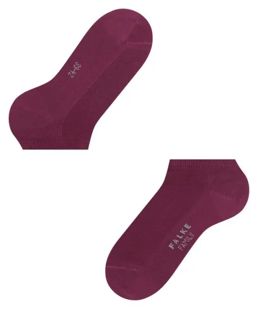 Men Family Men Sneaker Socks Red Plum FALKE Ankle Socks