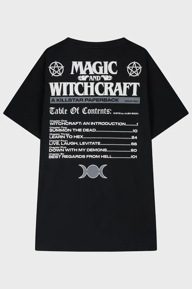 Men Graphic Tops Killstar Paperback TShirt