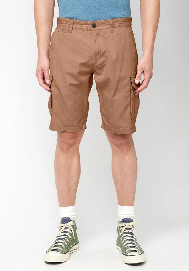 Men Hormoz Cotton Mirage Blue Cargo Shorts Mirage Buffalo David Bitton Shorts