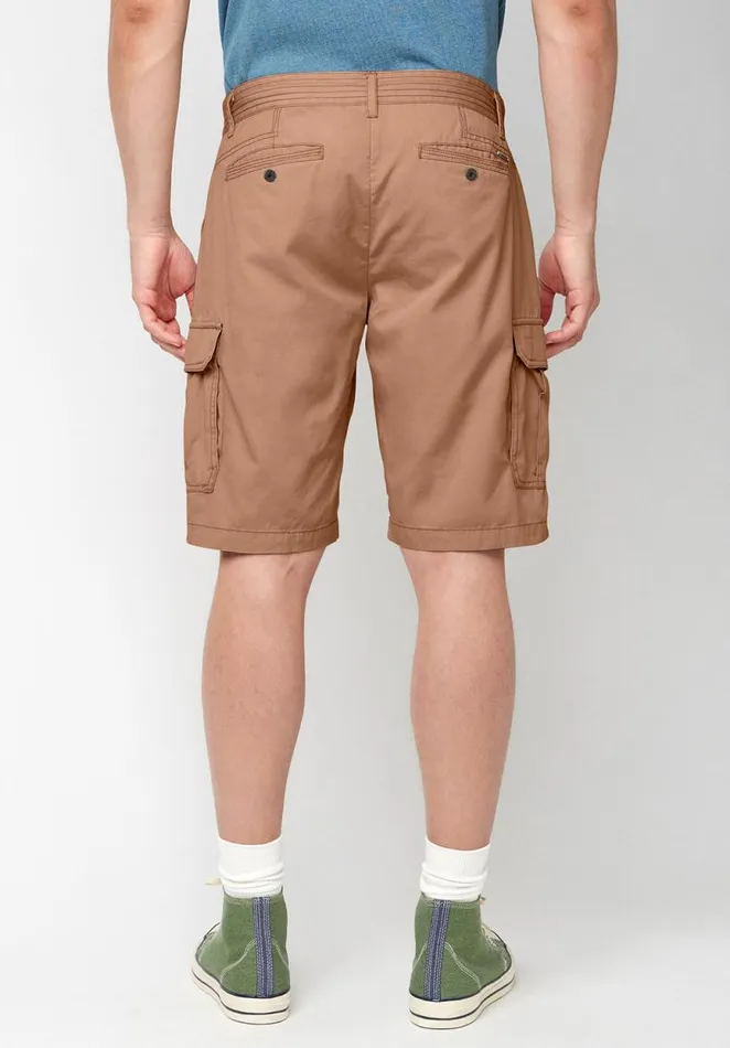 Men Hormoz Cotton Mirage Blue Cargo Shorts Mirage Buffalo David Bitton Shorts
