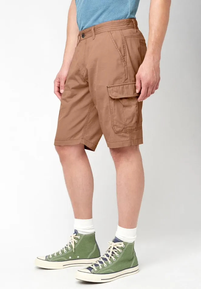 Men Hormoz Cotton Mirage Blue Cargo Shorts Mirage Buffalo David Bitton Shorts