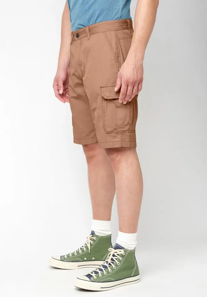 Men Hormoz Cotton Mirage Blue Cargo Shorts Mirage Buffalo David Bitton Shorts