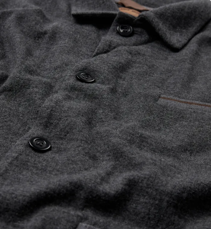 Men Jackets MOS MOSH MMGJenson Knit Jacket Charcoal Melange